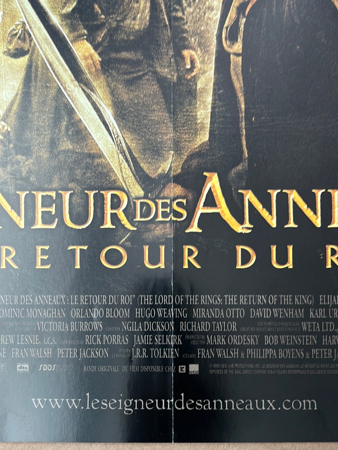 The Lord Of the Rings - Return Of The King (2003) Original French 'Petite' Cinema Poster