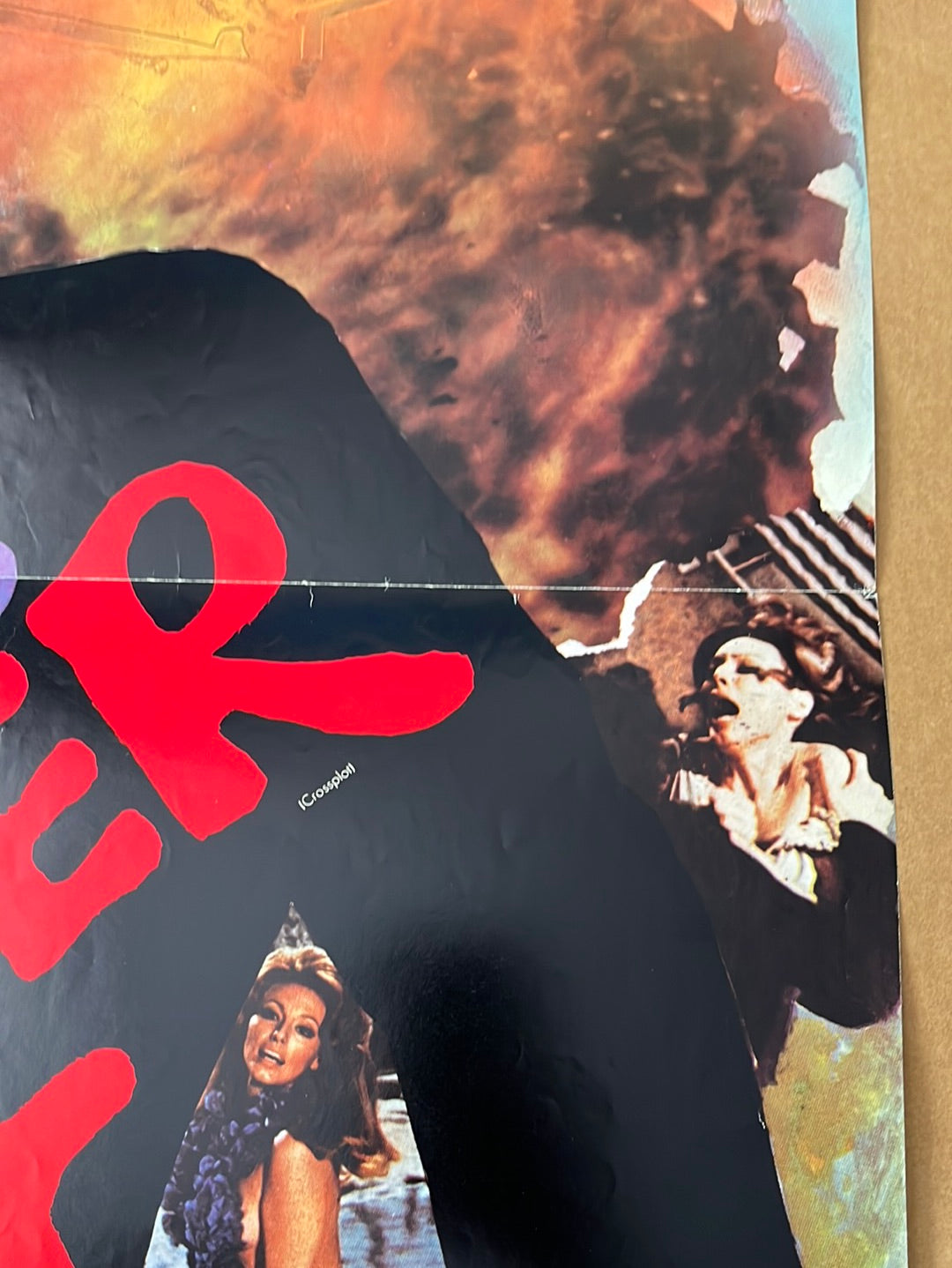 Crossplot (1970) Original German A1 Cinema Poster
