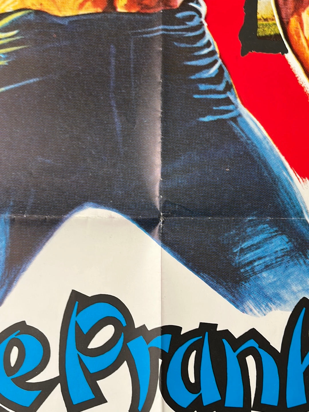 Bruce's Deadly Fingers (1976) Original German A1 Cinema Poster
