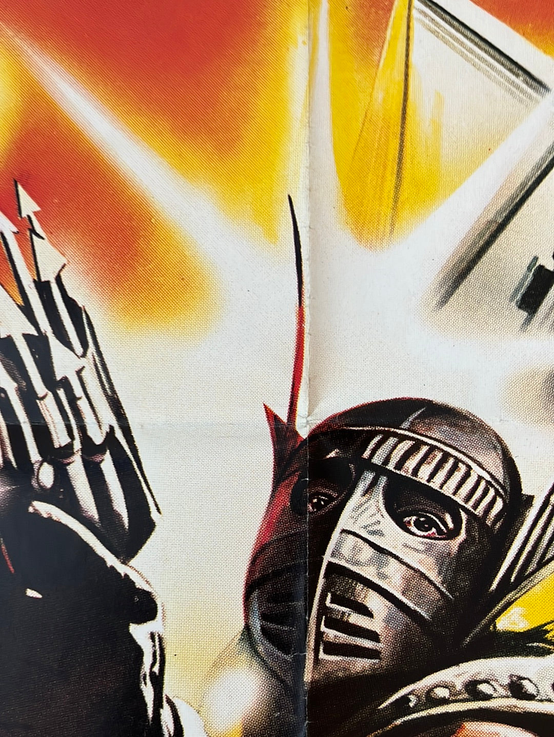 The New Barbarians - Metropolis 2000 (1983) Original German A1 Cinema Poster