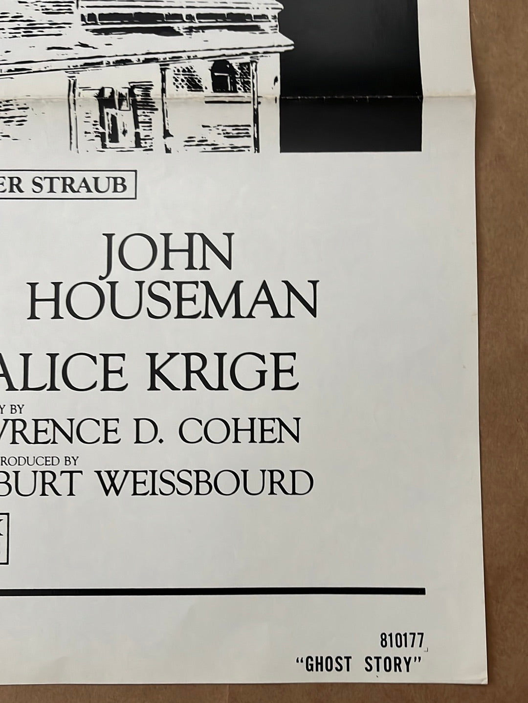 Ghost Story (1981) Original US One Sheet Cinema Poster