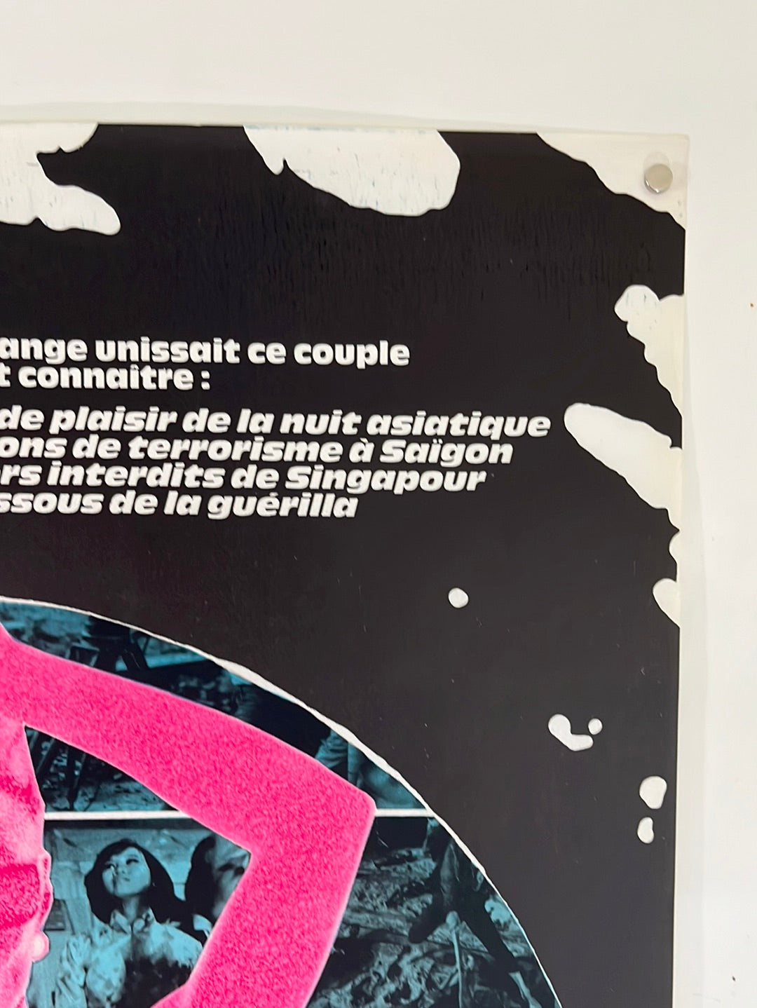 Wild Eye - La Cible Dans L'Oeil (1967) Original French Affiche Cinema Poster