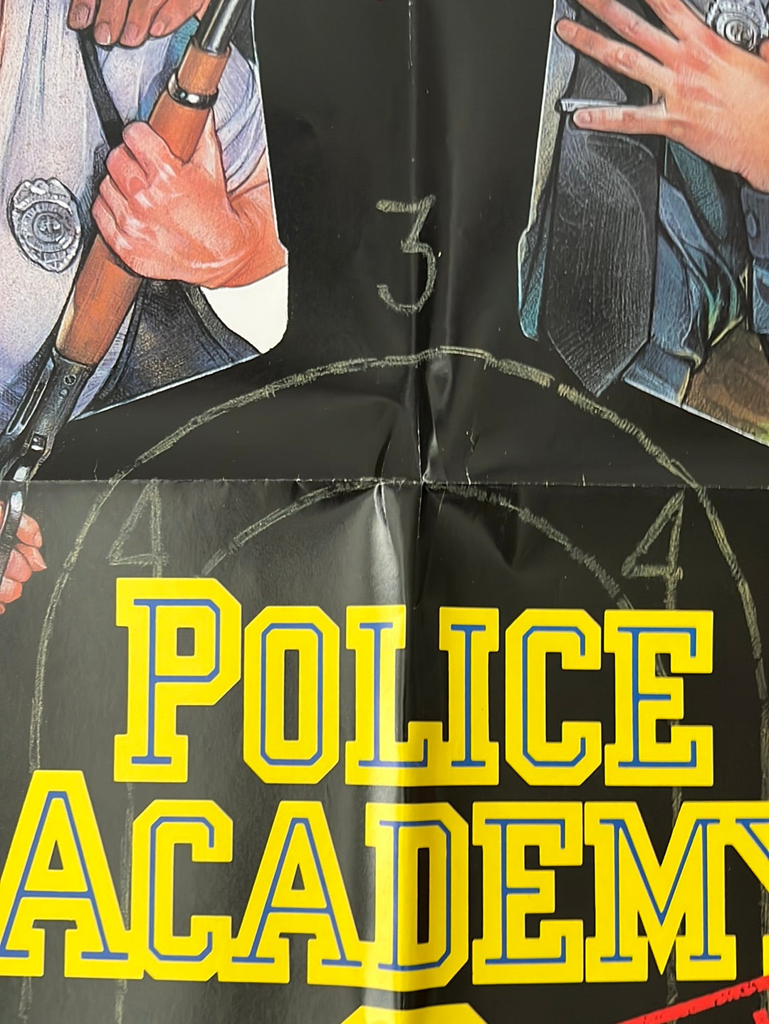 Police Academy 3: Back In Training (1986) Original US One Sheet Cinema Poster