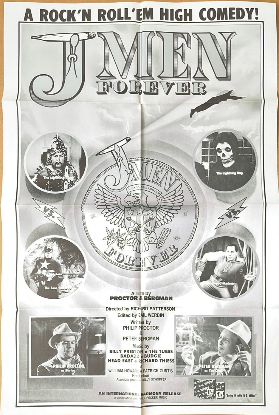 J Men Forever Original US One Sheet Cinema Poster