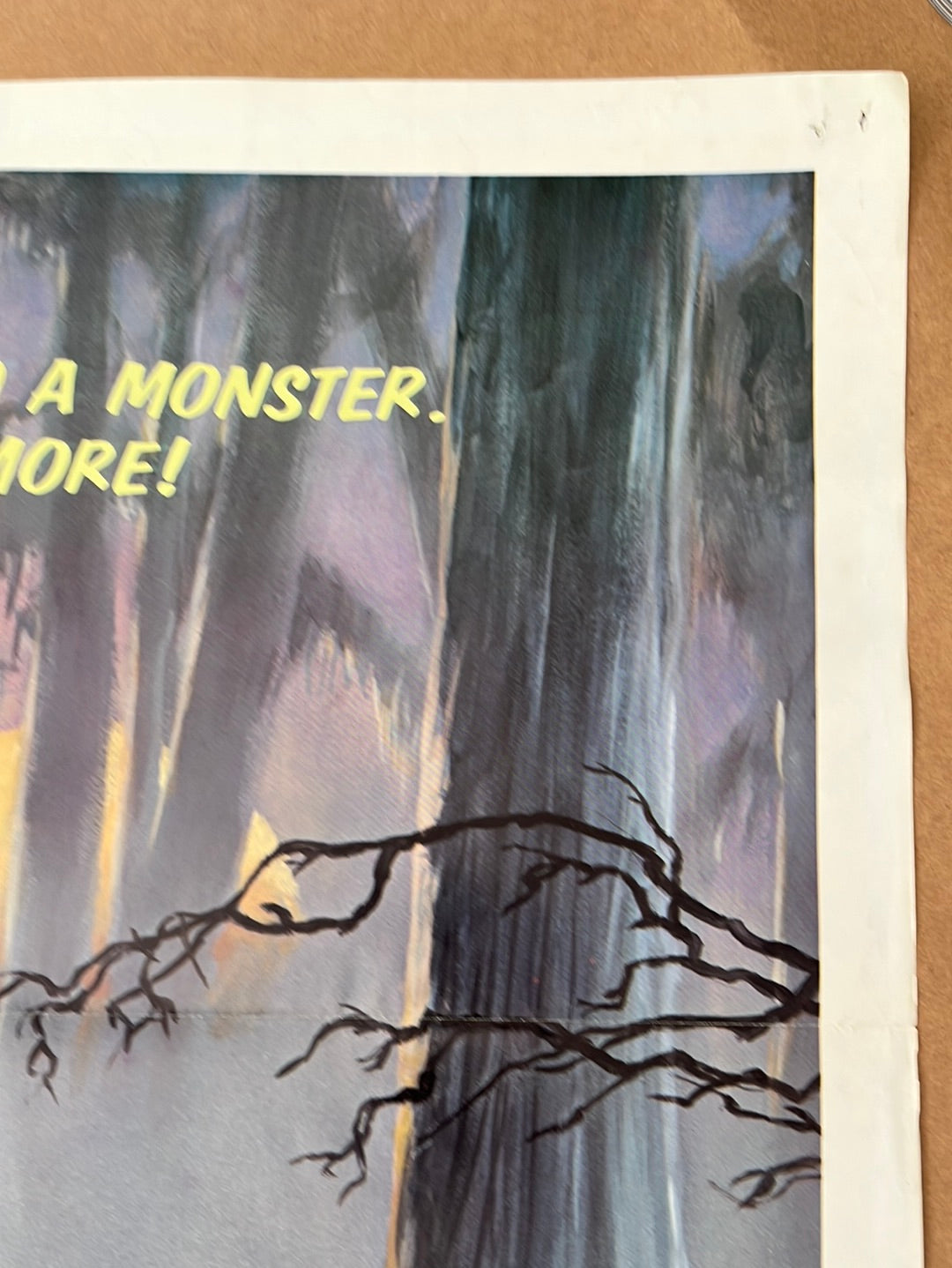 Swamp Thing (1982) Original US One Sheet Cinema Poster