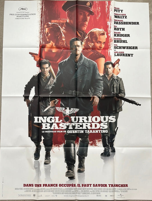 Inglourious Basterds Original French One Panel Cinema Poster