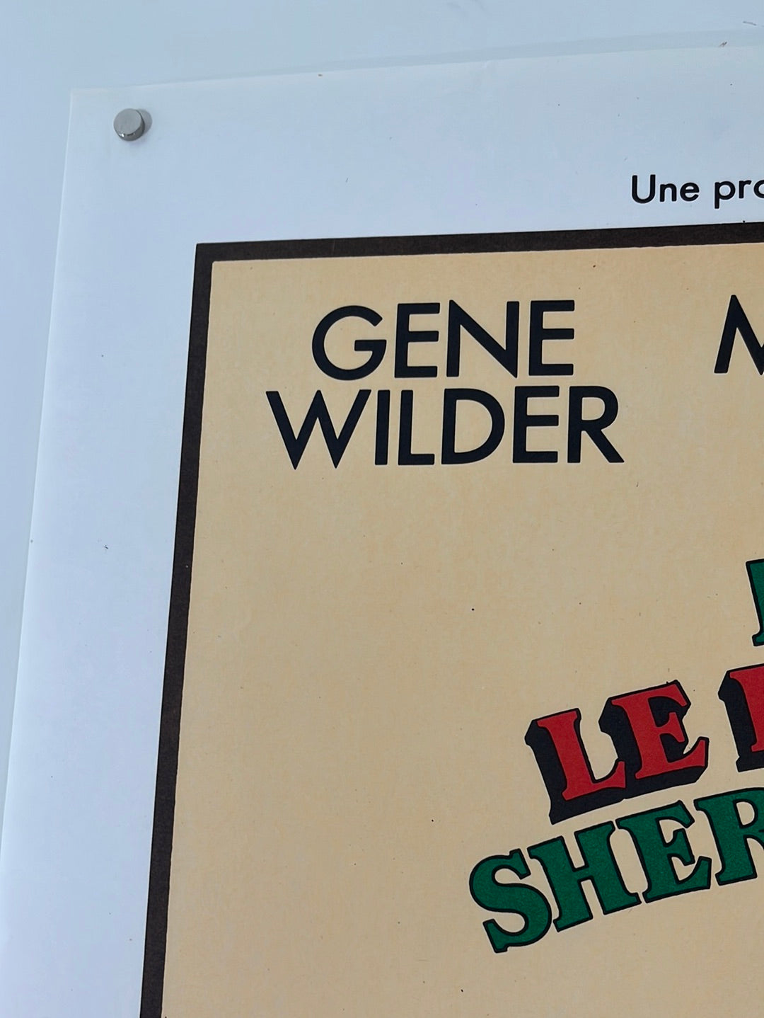 The Adventures Of Sherlock Homes' Smarter Brother - Le Frere Le Plus Fute De Sherlock Holmes (1976) Original French Affiche Cinema Poster