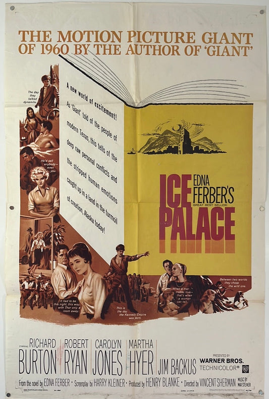 Ice Palace (1960) Original US One Sheet Cinema Poster