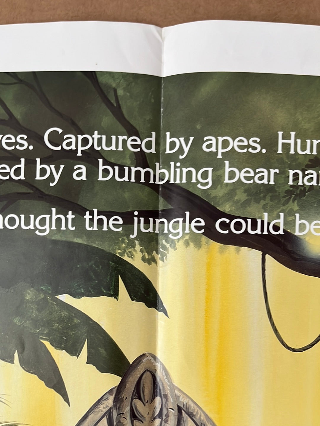 The Jungle Book (1984 Re-Release) Original US One Sheet Cinema Poster