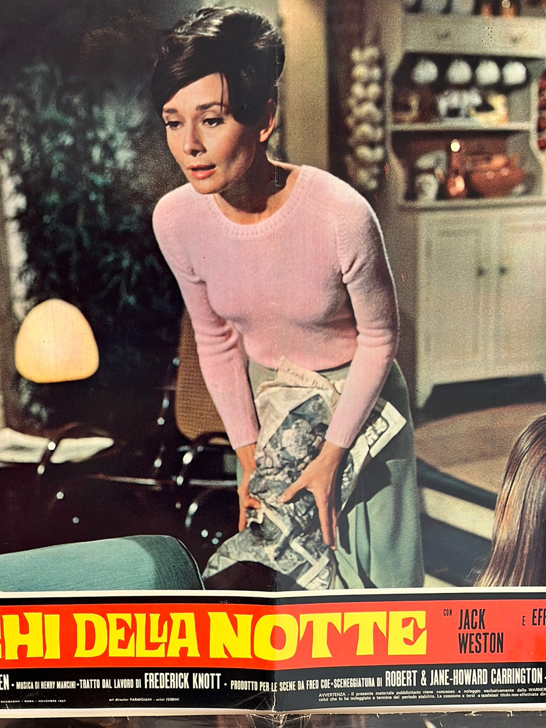 Wait Until Dark (1968) Italian Photobusta Movie Posters