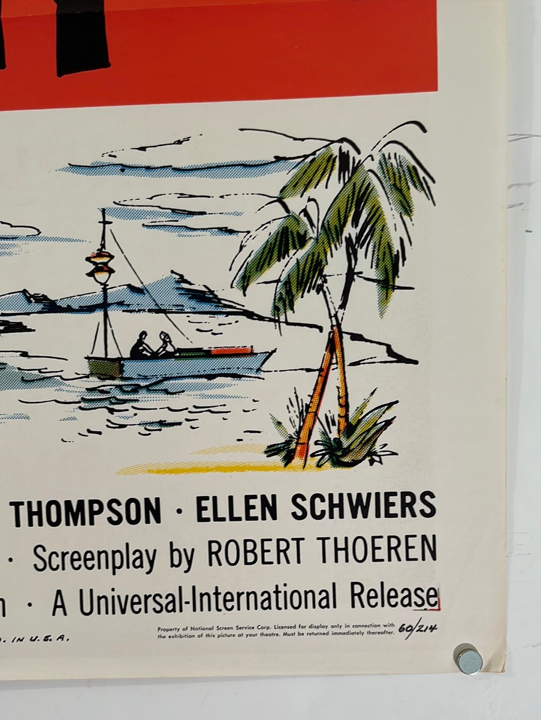 Between Time And Eternity (1960) Original US One Sheet Cinema Poster