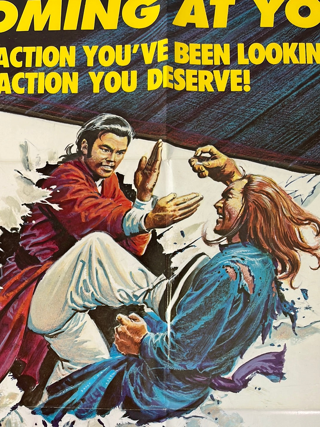 The Eagle’s Showdown (1970s) Original US One Sheet Cinema Poster