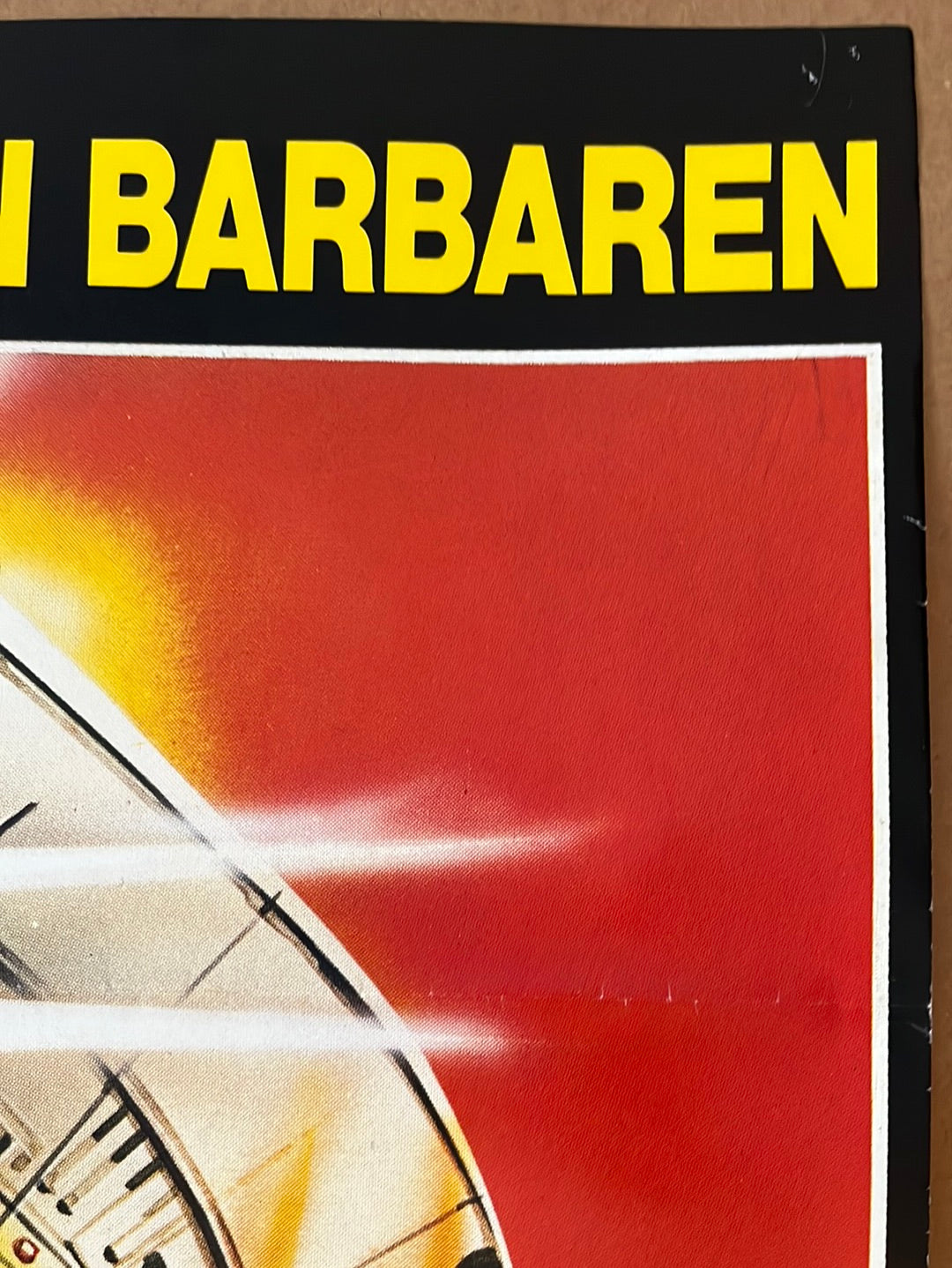 The New Barbarians - Metropolis 2000 (1983) Original German A1 Cinema Poster
