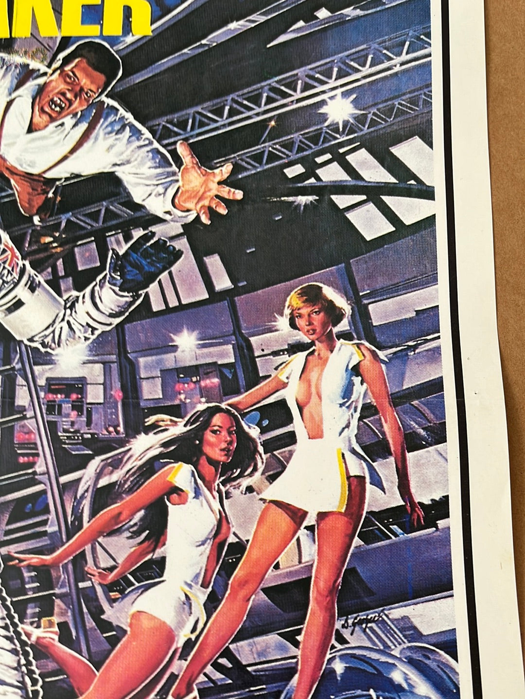 Moonraker (1979) Original Yugoslavian Cinema Poster