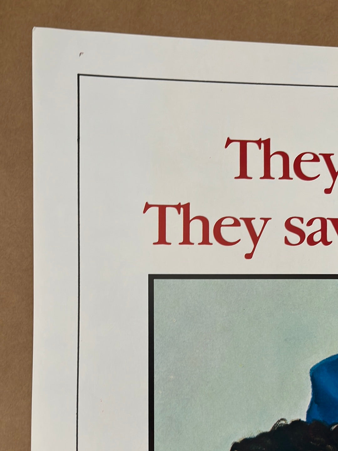 Cheech & Chong's The Corsican Brothers (1984) Original US One Sheet Cinema Poster