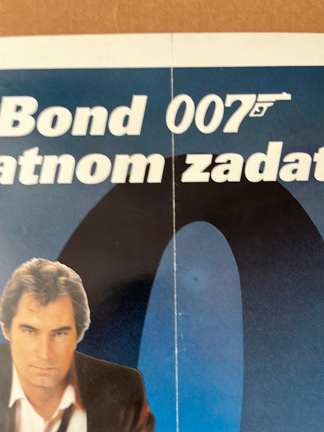 Licence To Kill (1989) Original Yugoslavian Cinema Poster