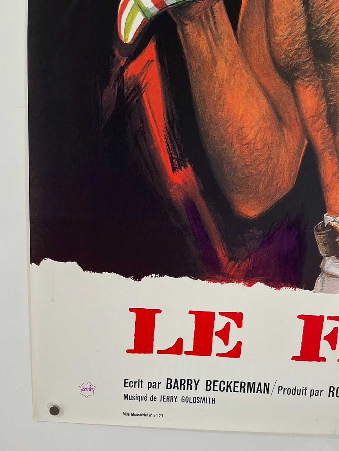 Shamus - Le Fauve (1973) Original French Affiche Cinema Poster