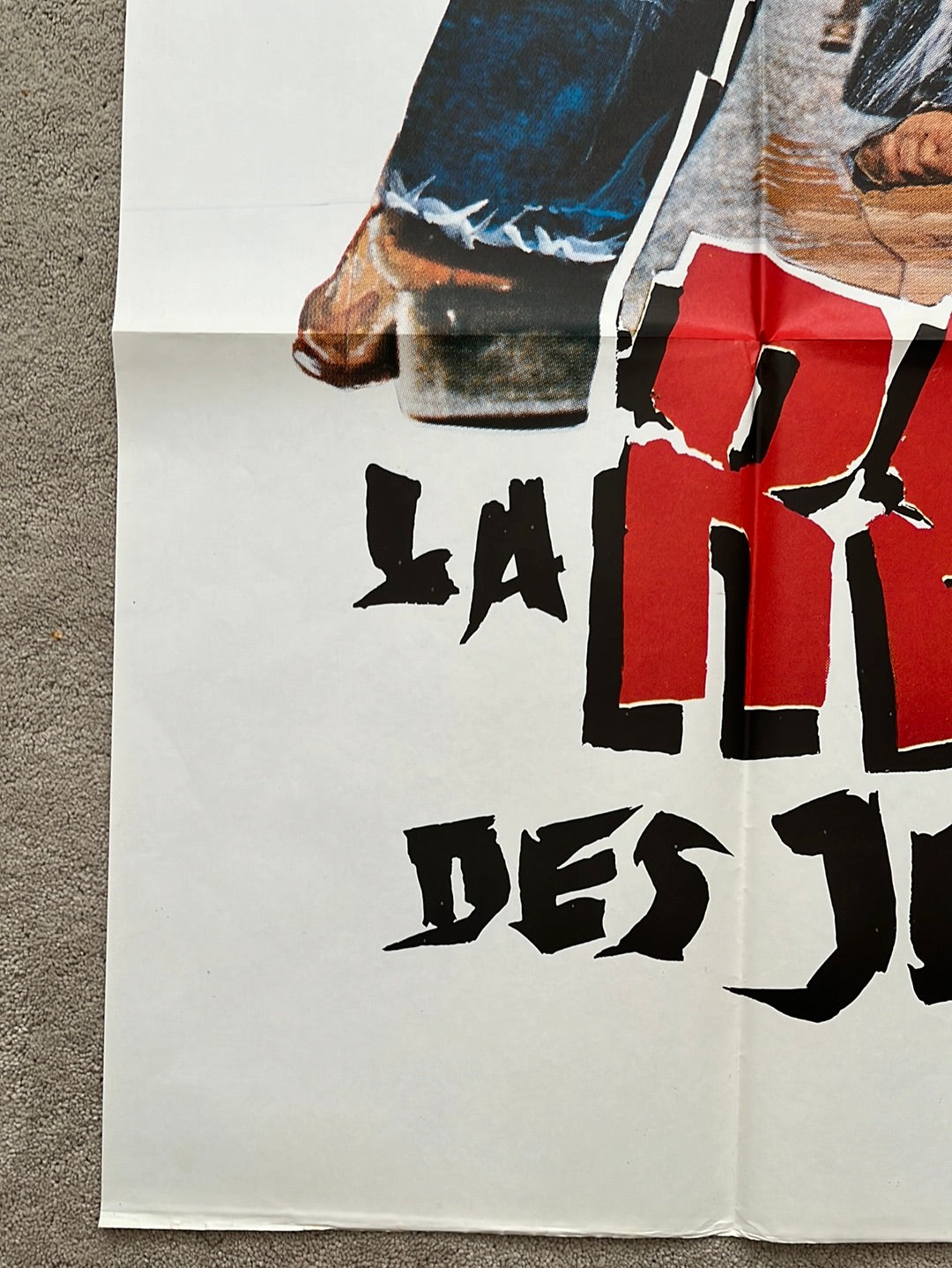 La Révolte Des Jeunes Loups (1983) Original French One Panel Cinéma Poster
