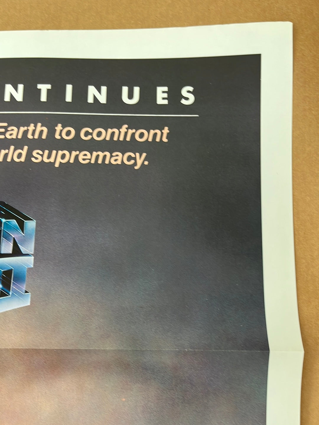 Superman II (1981) Original US One Sheet Cinema Poster