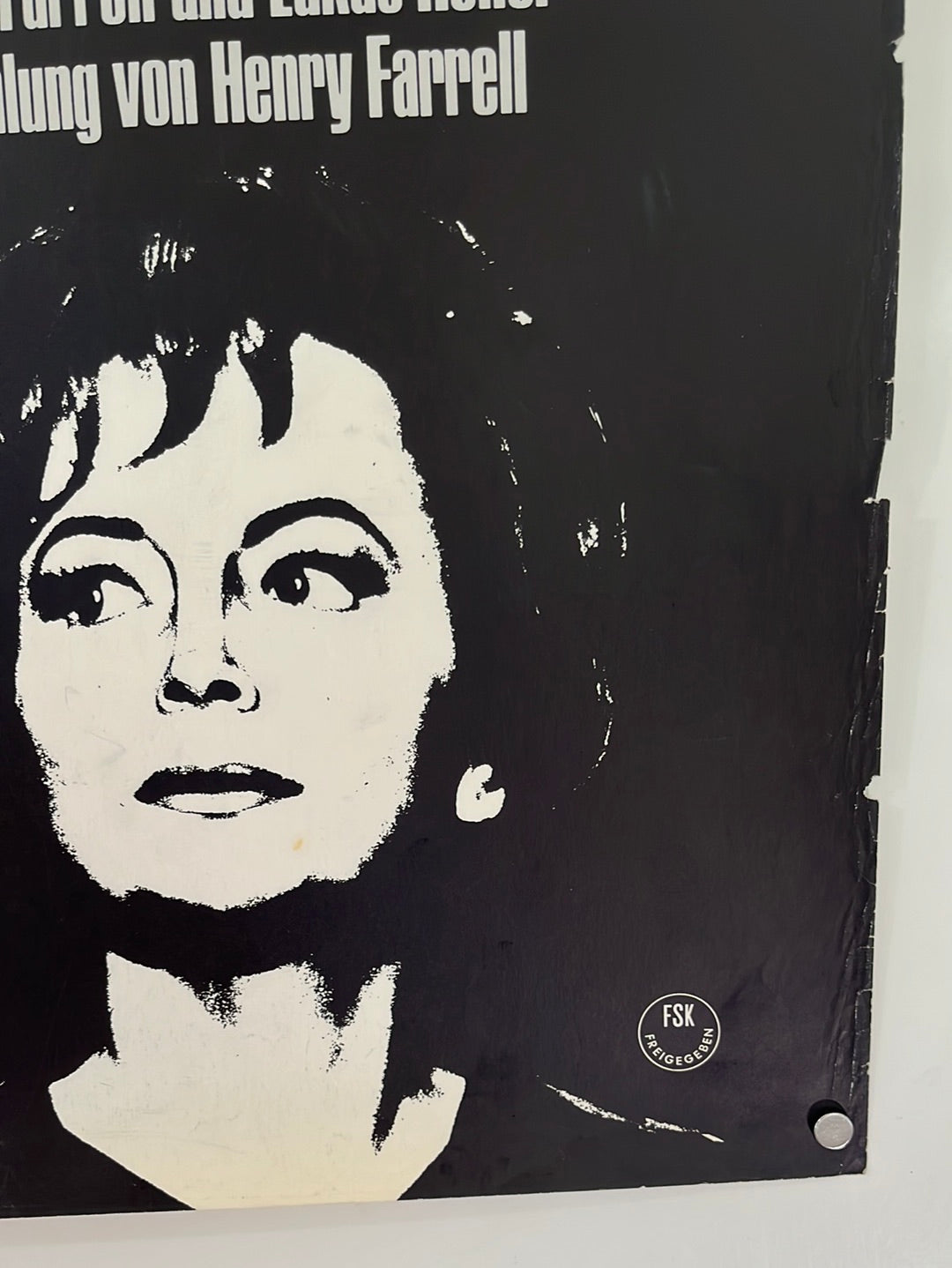 Hush Hush Sweet Charlotte (1965) Original German A1 Movie Poster