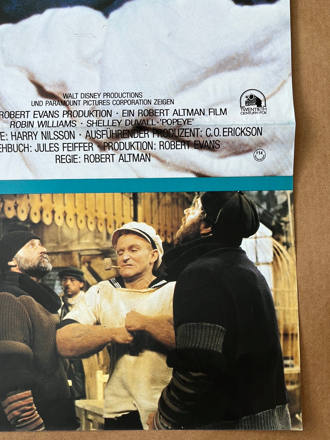 Popeye (1980) Original German A1 Cinema Poster