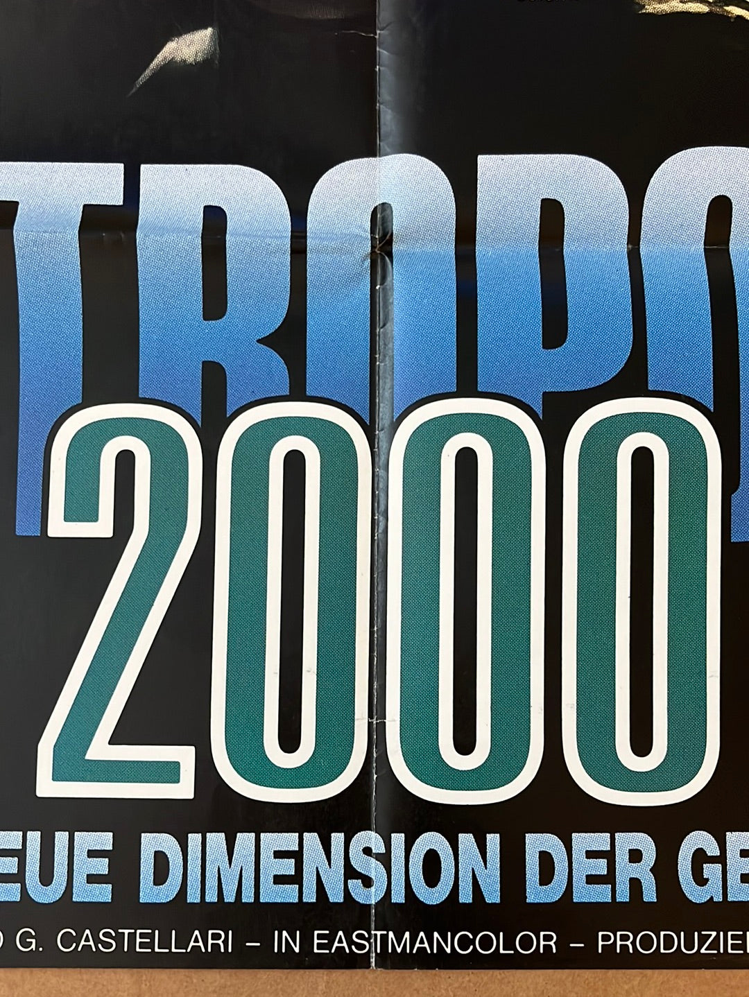 The New Barbarians - Metropolis 2000 (1983) Original German A1 Cinema Poster