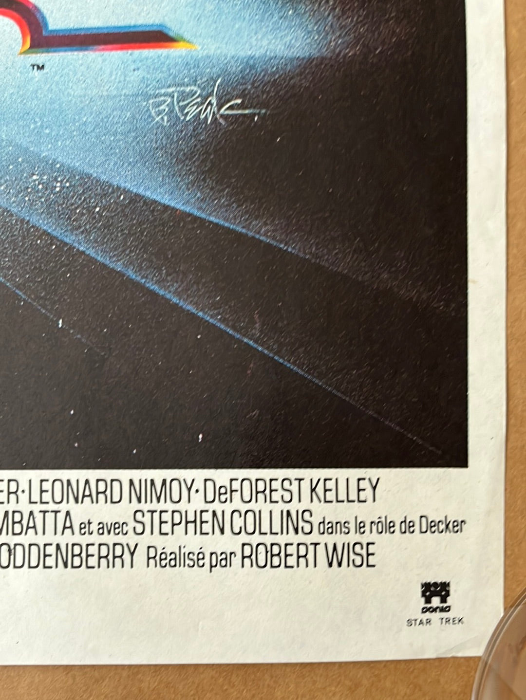 Star Trek (1979) Original French 'Petite' Cinema Poster