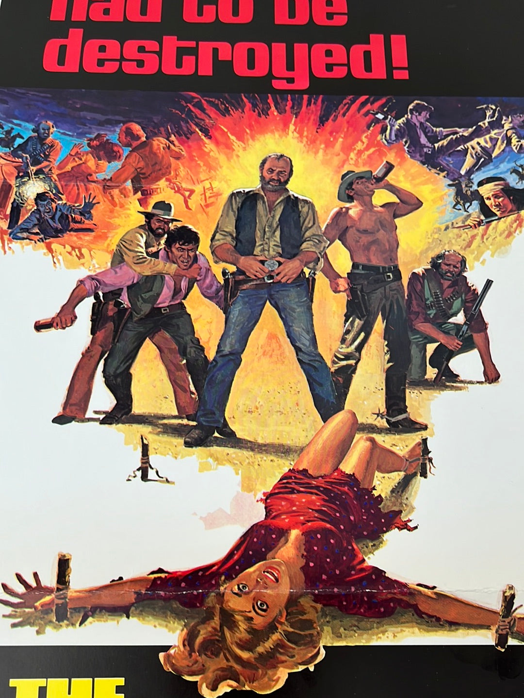 The Animals (1971) Original US Insert Cinema Poster