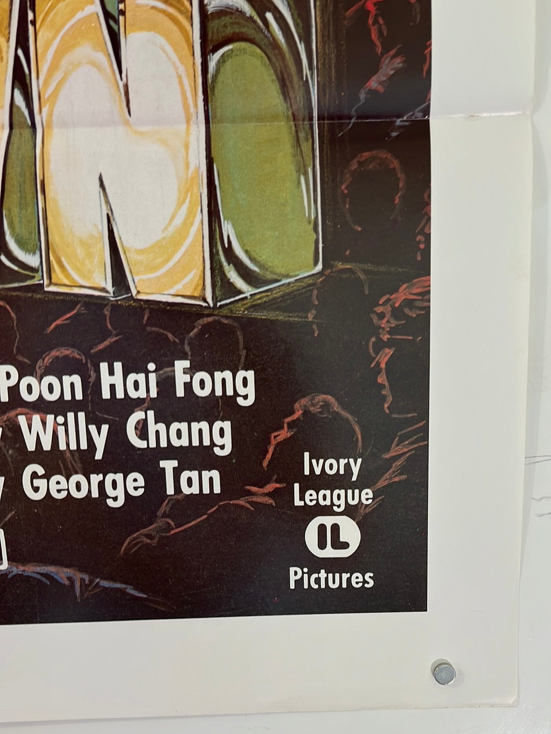 The Eagle’s Showdown (1970s) Original US One Sheet Cinema Poster