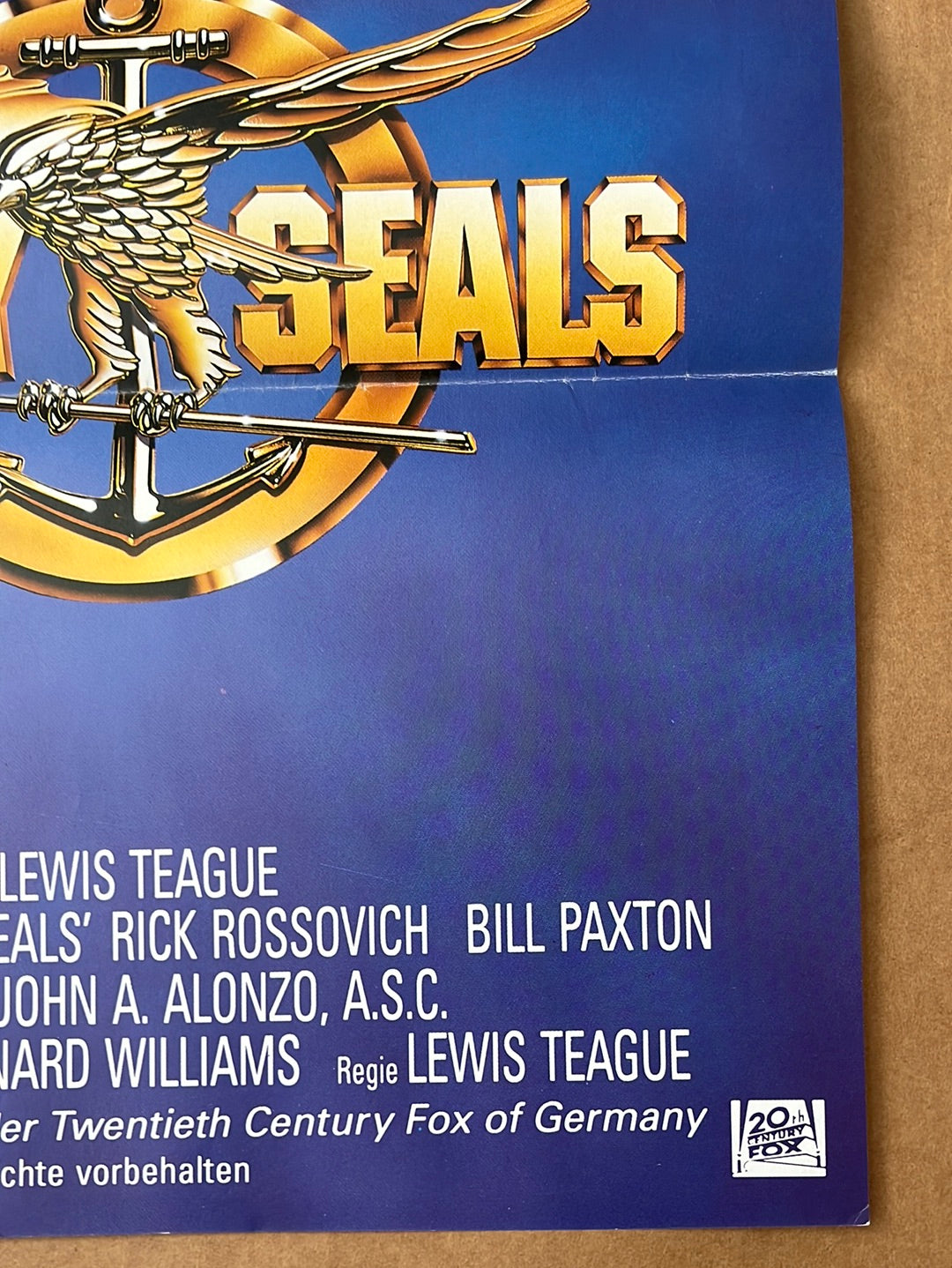 Navy Seals (1990) Original German A1 Cinema Poster