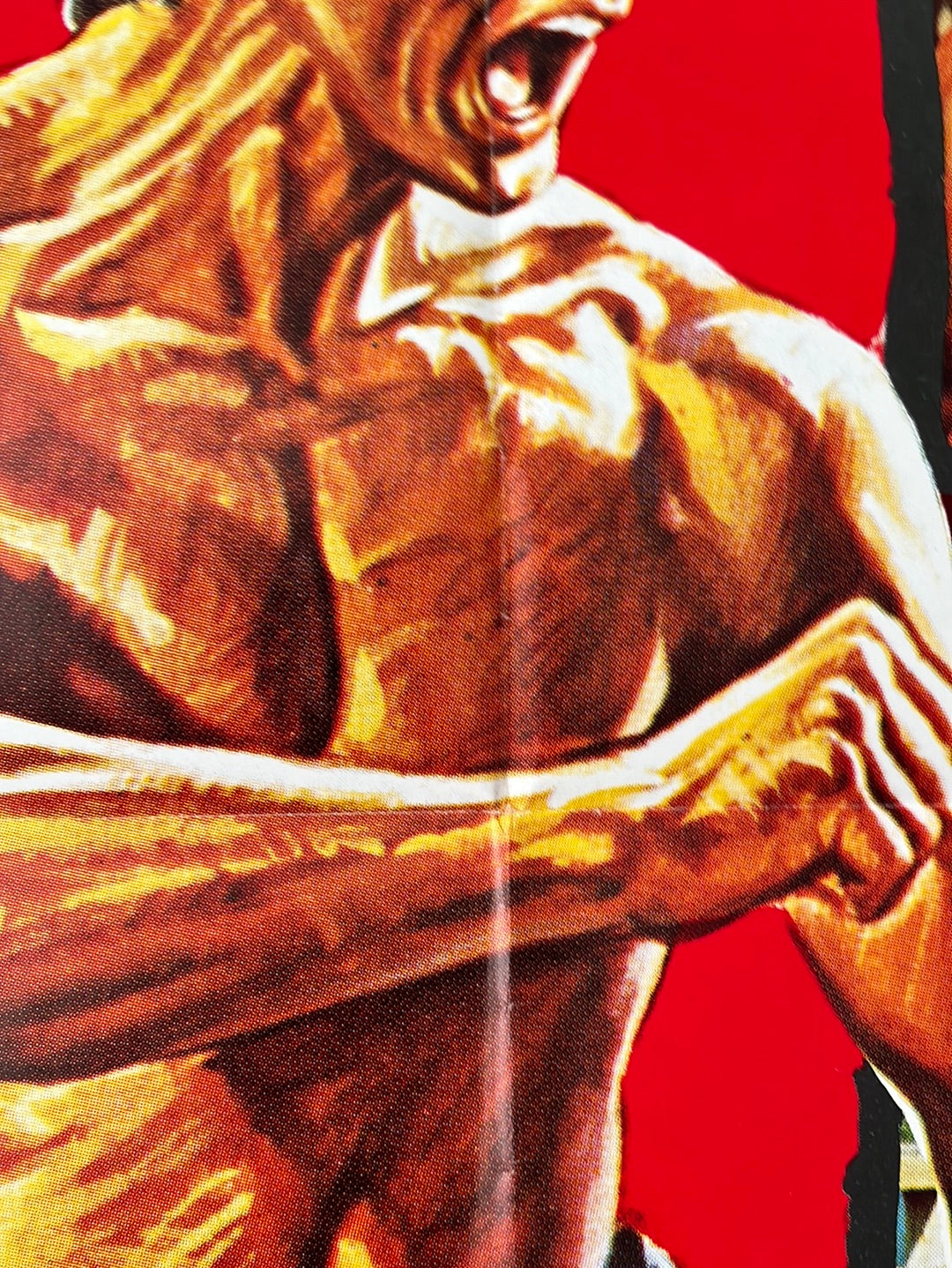 Bruce's Deadly Fingers (1976) Original German A1 Cinema Poster