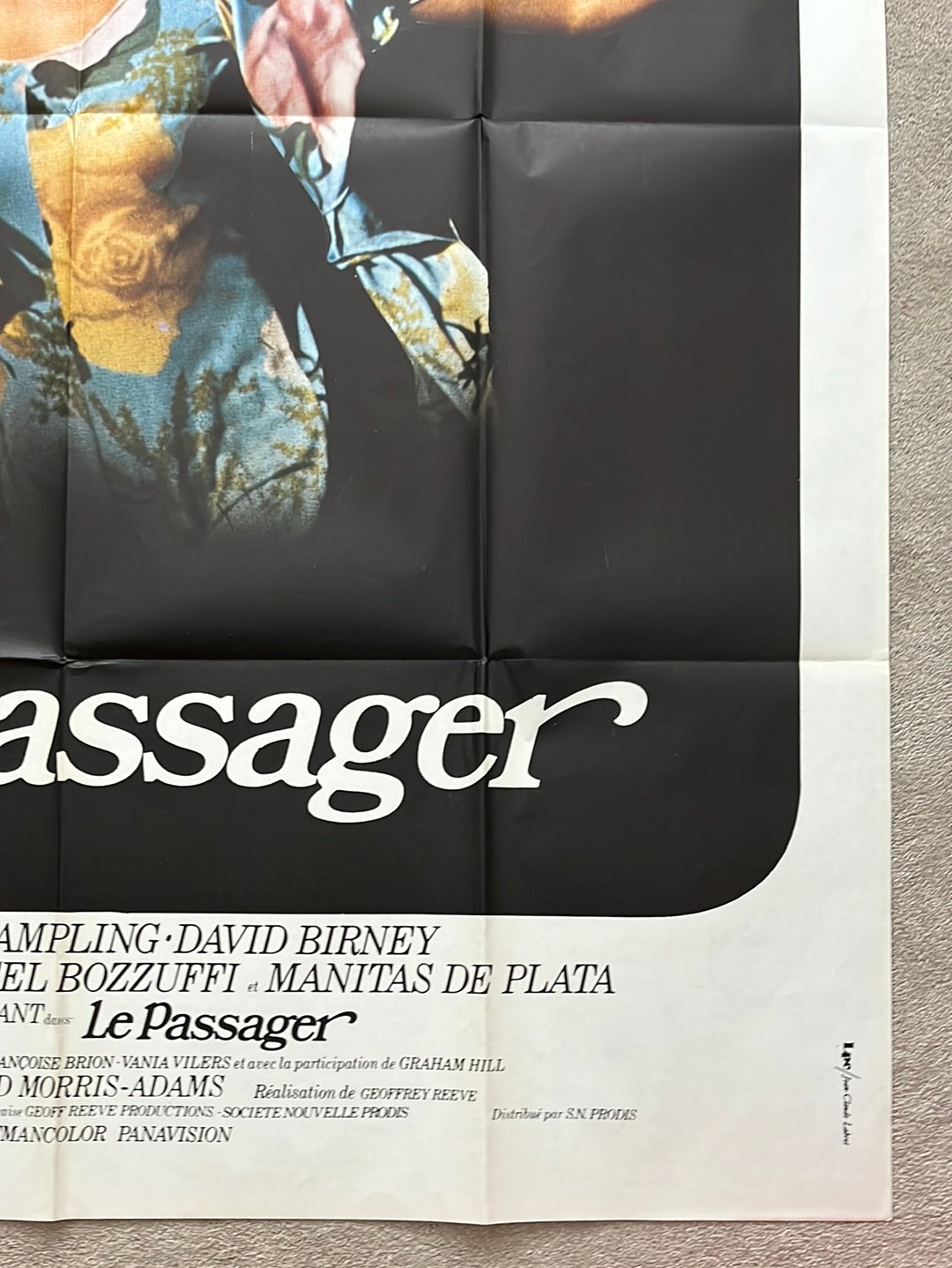 Caravan To Vaccares (1974) Original French One Panel Cinema Poster