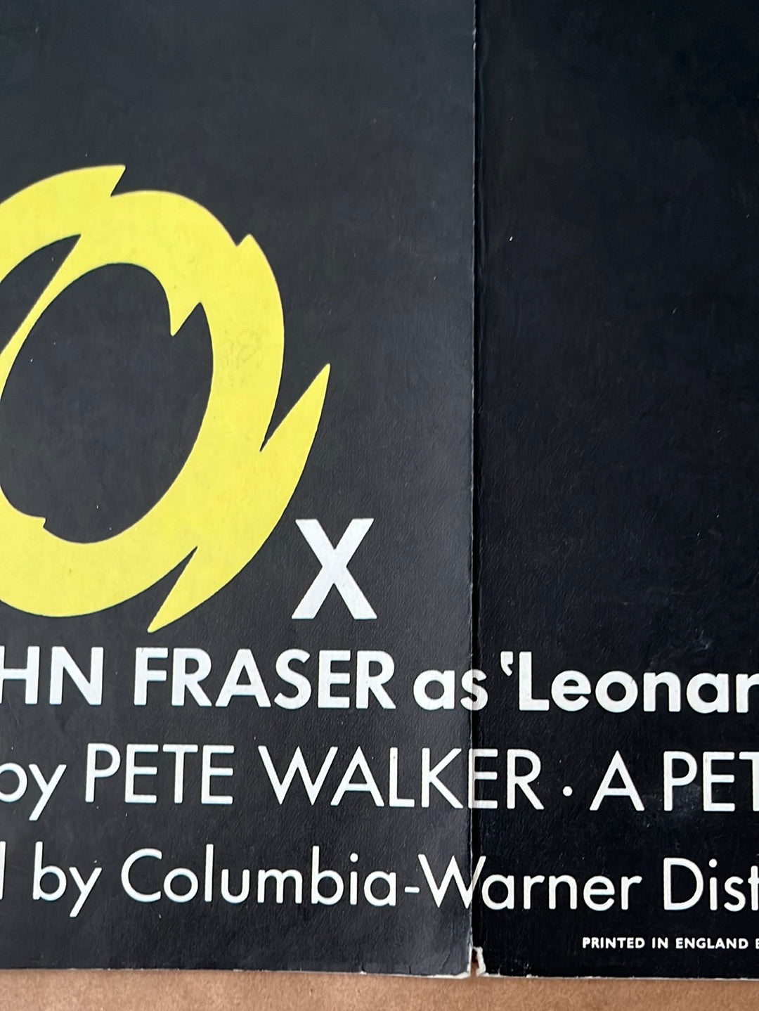 Schizo (1976) Original UK Quad Cinema Poster