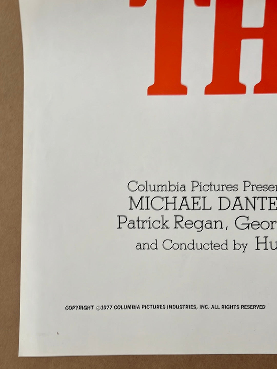 The Farmer (1977) Original US One Sheet Cinema Poster