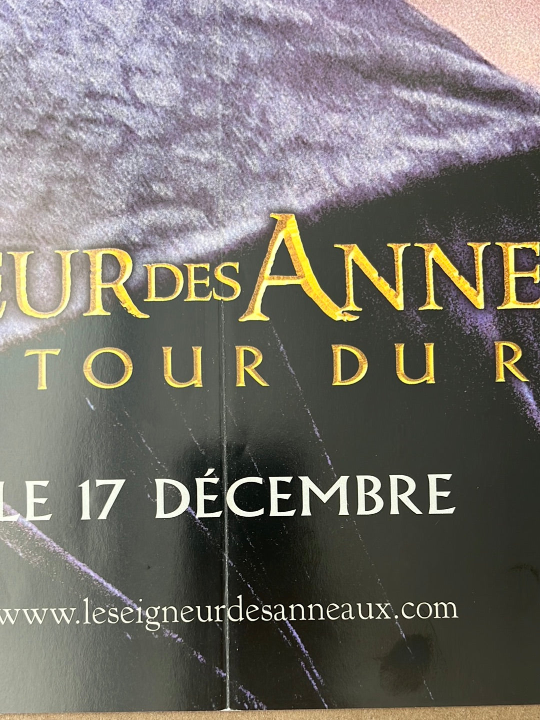 The Lord Of The Rings - Return Of The King (2003) Original French 'Petite' Cinema Poster