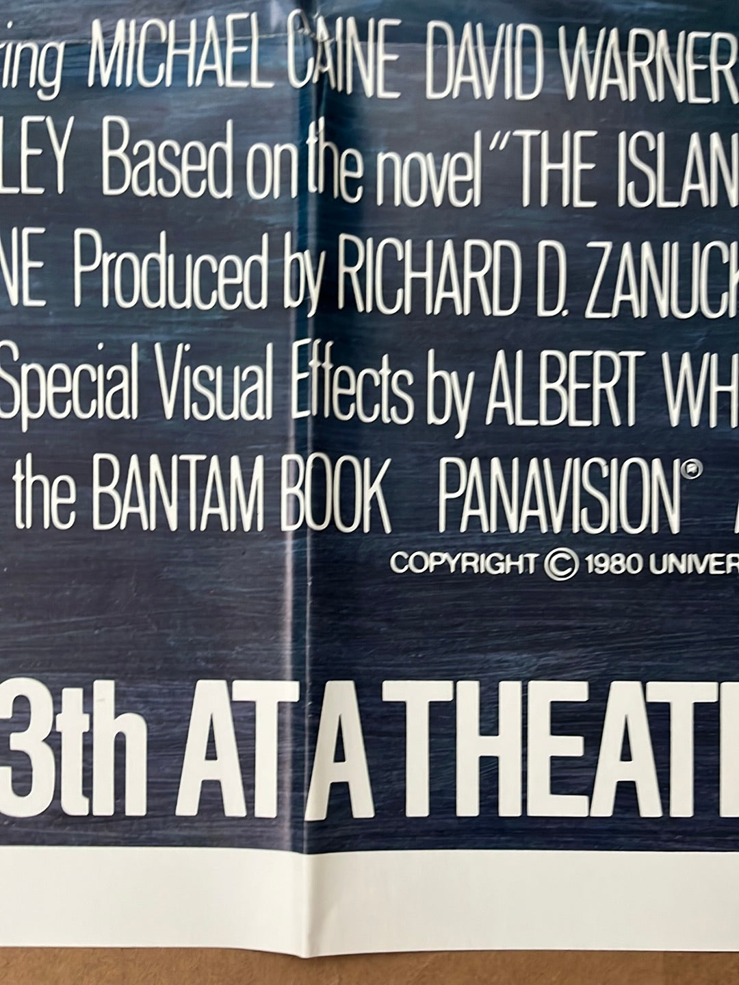 The Island (1980) Original US One Sheet Cinema Poster