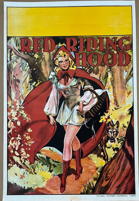 Red Riding Hood Original UK Double Crown Cinema Poster