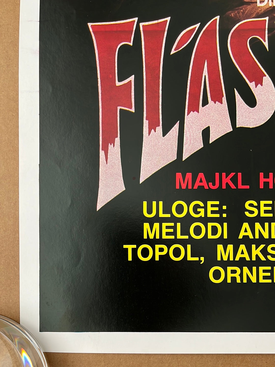 Flash Gordon (1980) Original Yugoslavian Cinema Poster