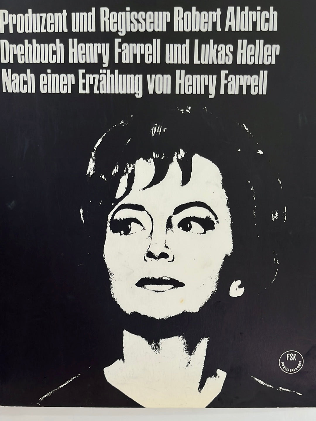 Hush Hush Sweet Charlotte (1965) Original German A1 Movie Poster