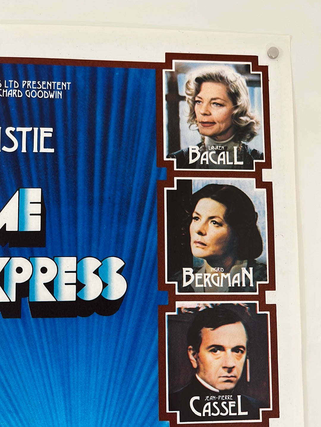 Murder On The Orient Express - Le Crime De L'Orient Express (1974) Original French Affiche Cinema Poster