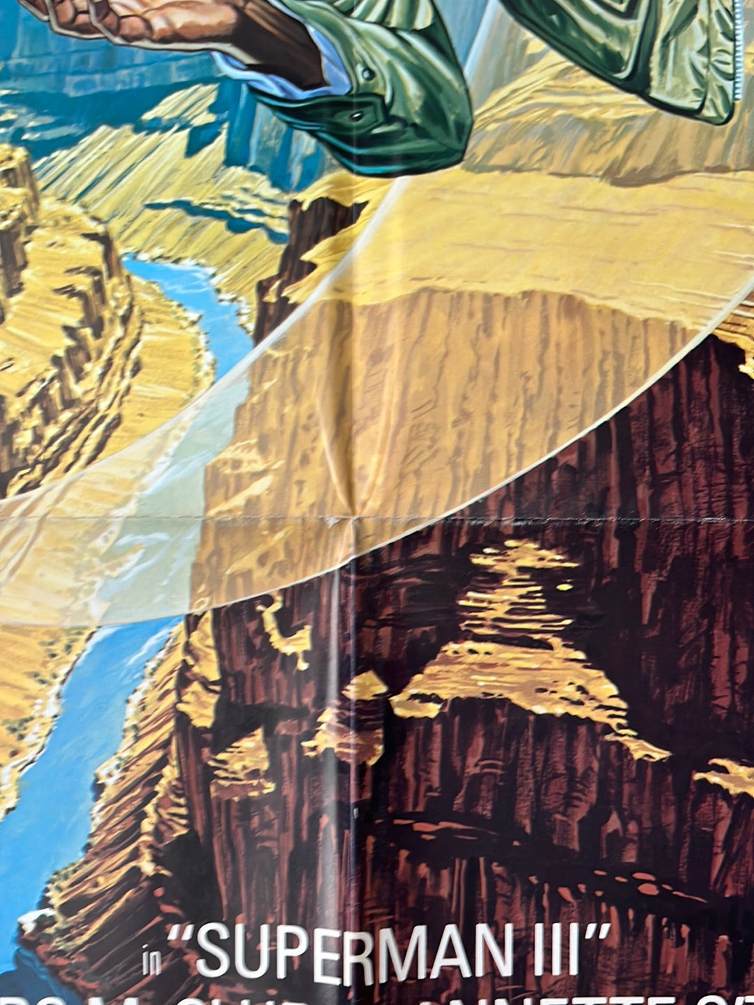 Superman III (1983) Original US One Sheet Cinema Poster