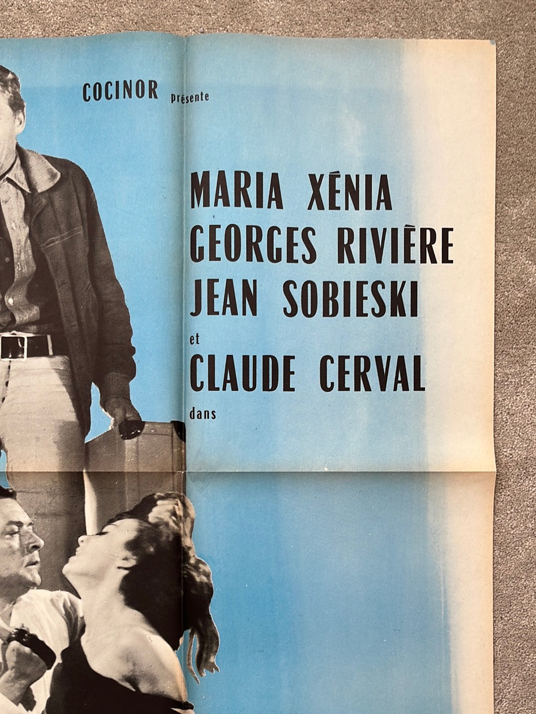 Girl Can't Stop - Les Chiens Dans La Nuit (1966) Original French One Panel Cinema Poster