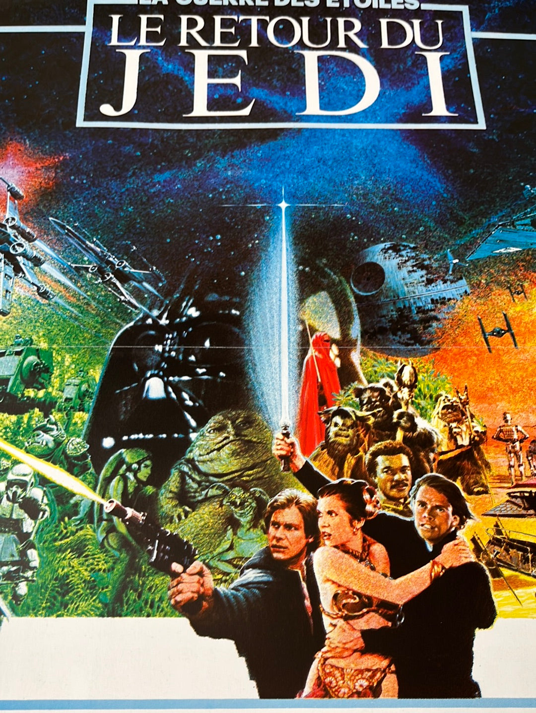 Return Of The Jedi - Le Detour Du Jedi (1983) Original French 'Petite' Cinema Poster