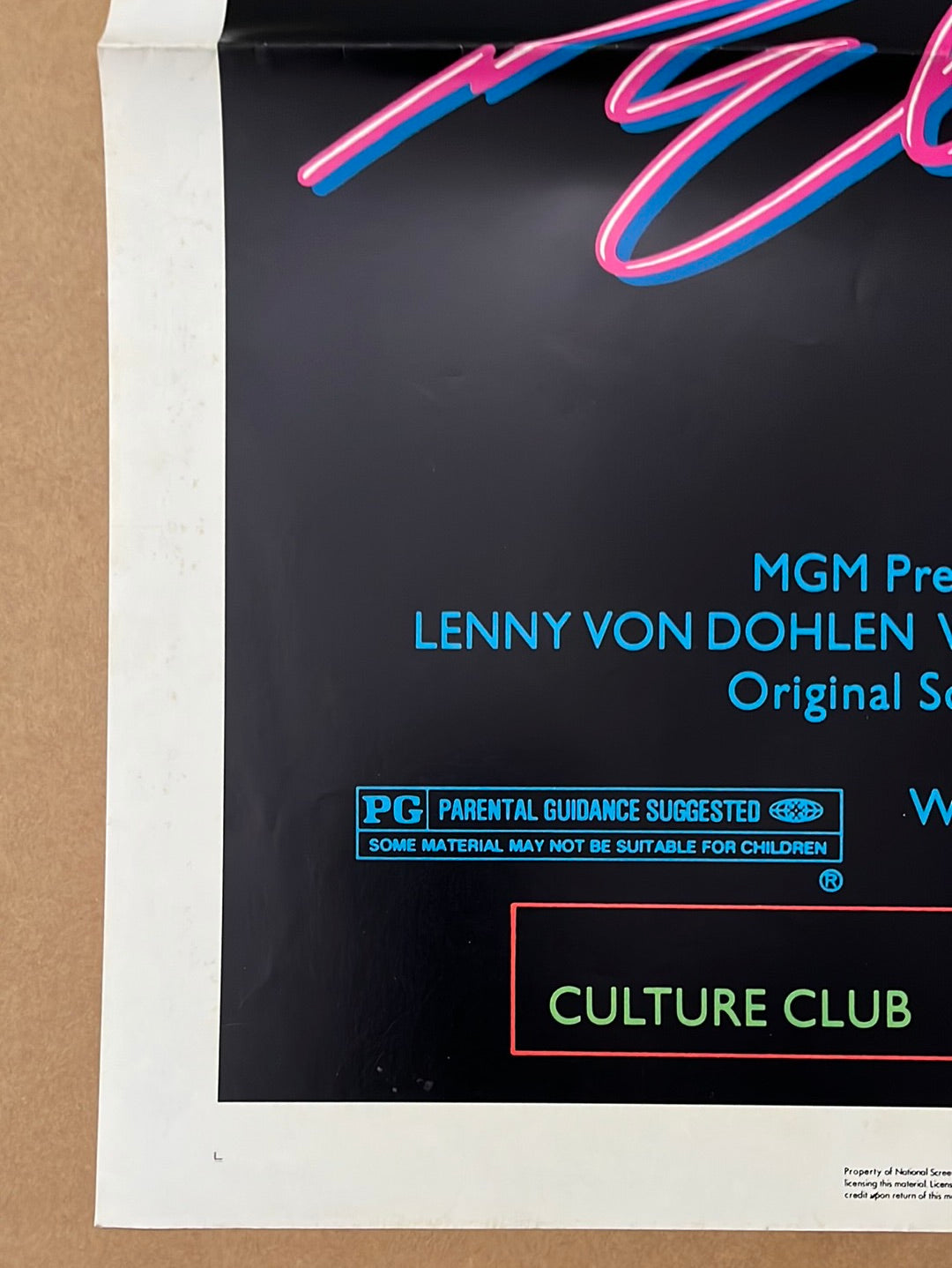 Electric Dreams (1984) Original US One Sheet Cinema Poster