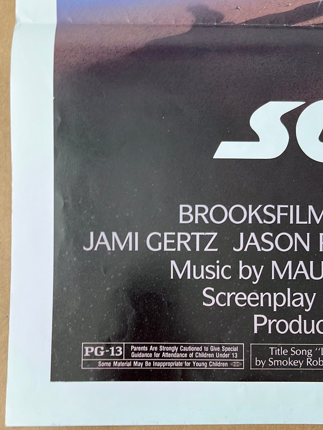 Solarbabies (1986) Original US One Sheet Cinema Poster