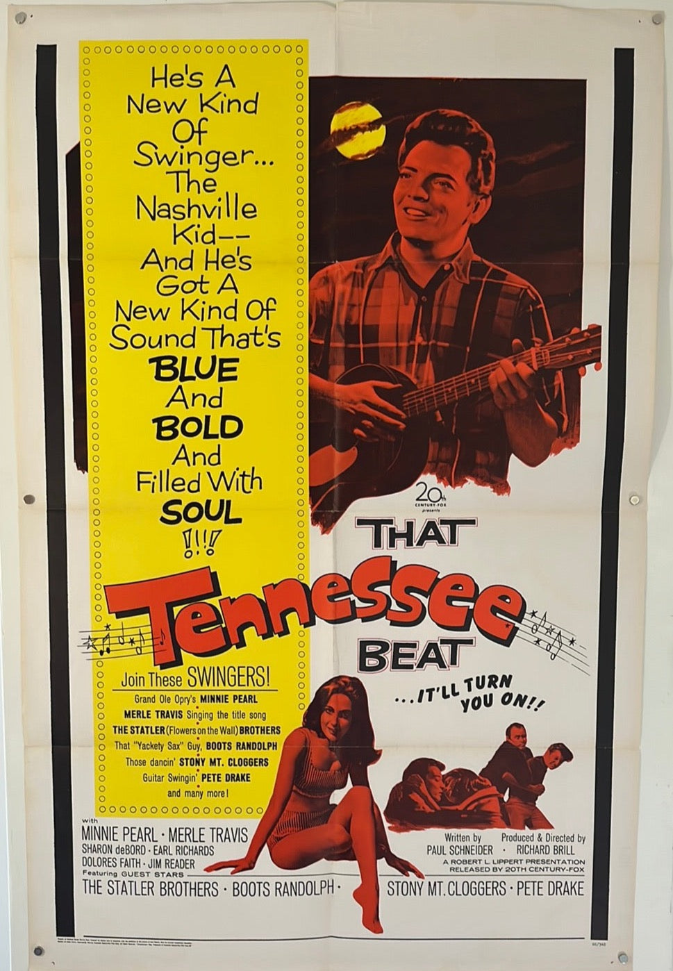 That Tennessee Beat (1966) Original US One Sheet Cinema Poster