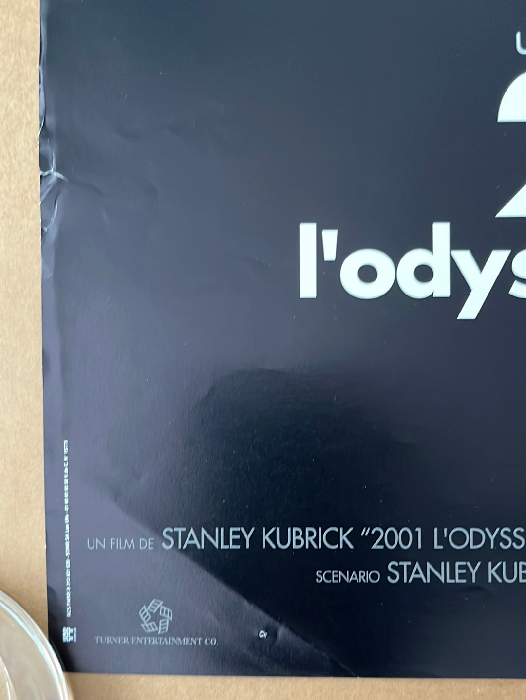 2001: A Space Odyssey - L'odyssee De L'espasce (2001 Re-Release) Original French 'Petite' Cinema Poster