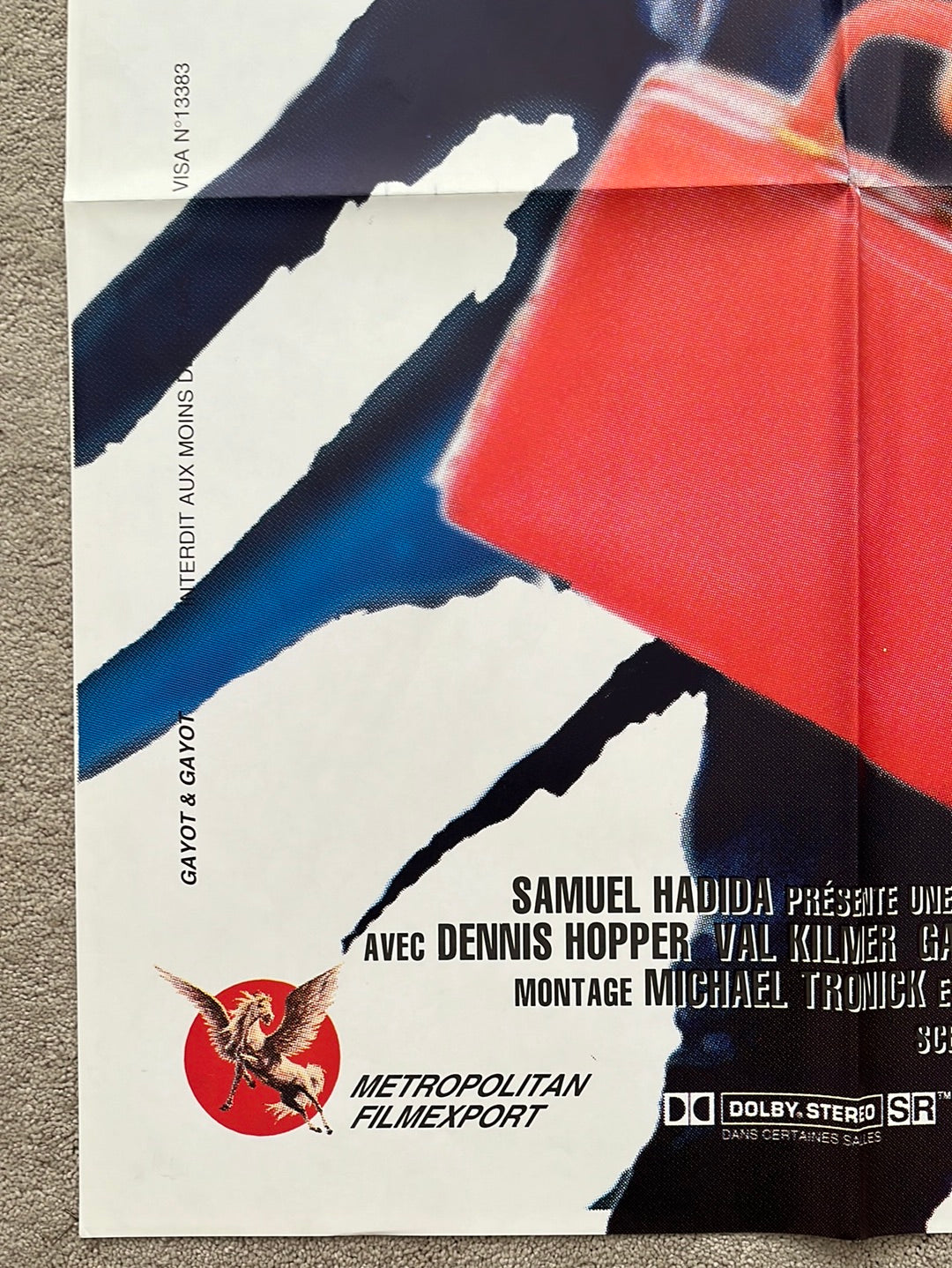 True Romance (1993) Original French One Panel Cinema Poster