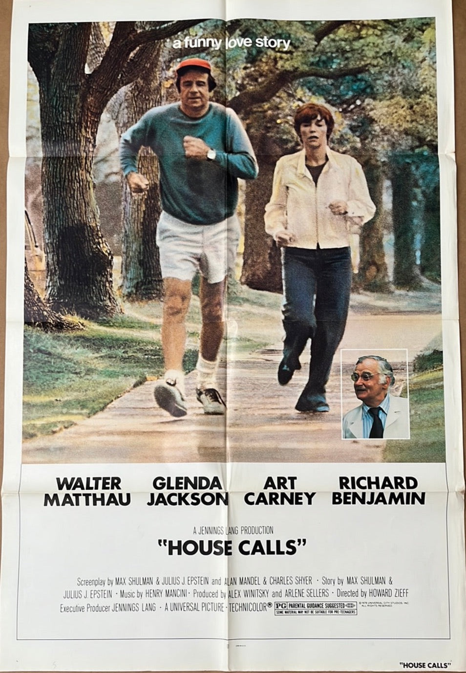 House Calls (1978) Original US One Sheet Cinema Poster