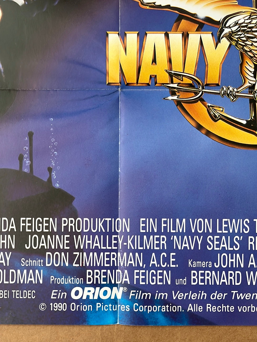 Navy Seals (1990) Original German A1 Cinema Poster